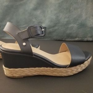 Women Ankle Strap Platform Wedge Sandal